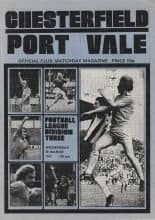 Chesterfield v Port Vale  30-Mar-1977