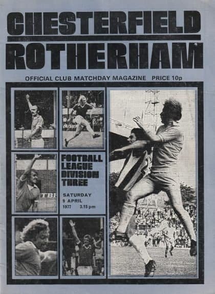 Chesterfield v Rotherham United  09-Apr-1977