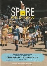 Chesterfield v Scarborough 12-Jan-1991