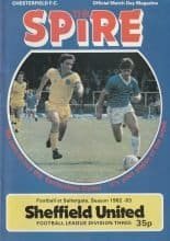 Chesterfield v Sheffield United 28-Dec-1982