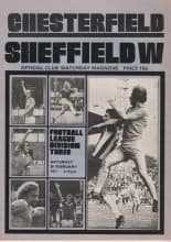 Chesterfield v Sheffield Wednesday 26-Feb-1977