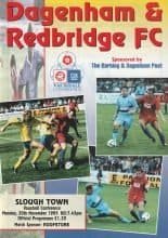 Dagenham & Redbridge v Slough Town 20-Nov-1995