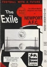 Newport AFC v Stourbridge   13-Feb-1993