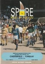 Chesterfield v Torquay United 26-Jan-1991