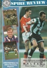 Chesterfield v Walsall 10-Sep-1994