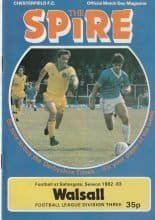 Chesterfield v Walsall 01-Mar-1983