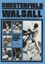 Chesterfield v Walsall  23-Oct-1976
