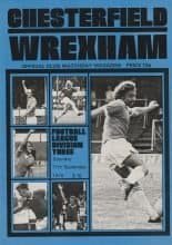 Chesterfield v Wrexham 11-Sep-1976