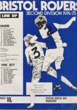 Bristol Rovers v York City 19-Apr-1975