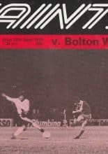 St Mirren v Bolton Wanderers 19-Sep-1979