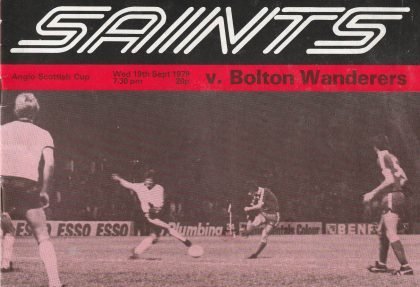 St Mirren v Bolton Wanderers 19-Sep-1979