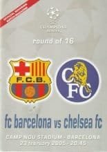 Barcelona v Chelsea  23-Feb-2005