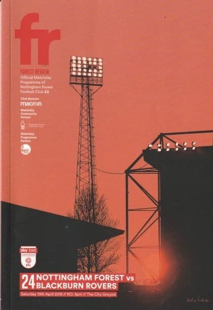 Nottingham Forest v Blackburn Rovers 13-Apr-2019
