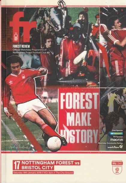 Nottingham Forest v Bristol City 19-Jan-2019