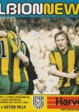 West Bromwich Albion v Aston Villa 25-Nov-1978