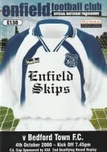 Enfield v Bedford Town 04-Oct-2000