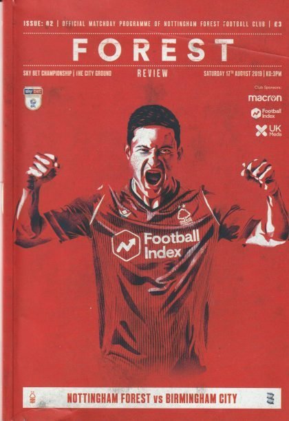 Nottingham Forest v Birmingham City  17-Aug-2019