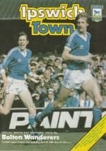 Ipswich Town v Bolton Wanderers 26-Apr-1980