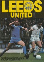 Leeds United v Bolton Wanderers  09-Feb-1980