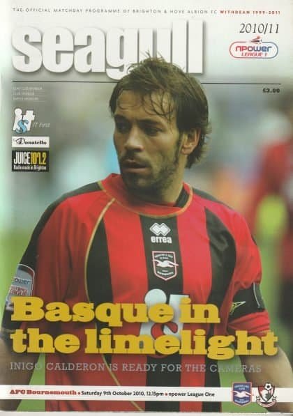 Brighton & Hove Albion v AFC Bournemouth 09-Oct-2010