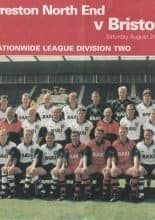 Preston North End v Bristol Rovers 24-Aug-1996