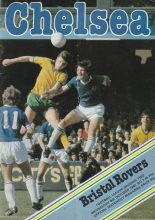 Chelsea v Bristol Rovers  08-Oct-1980