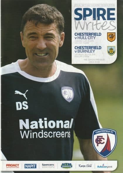 Chesterfield v Hull City 21-Jul-2015