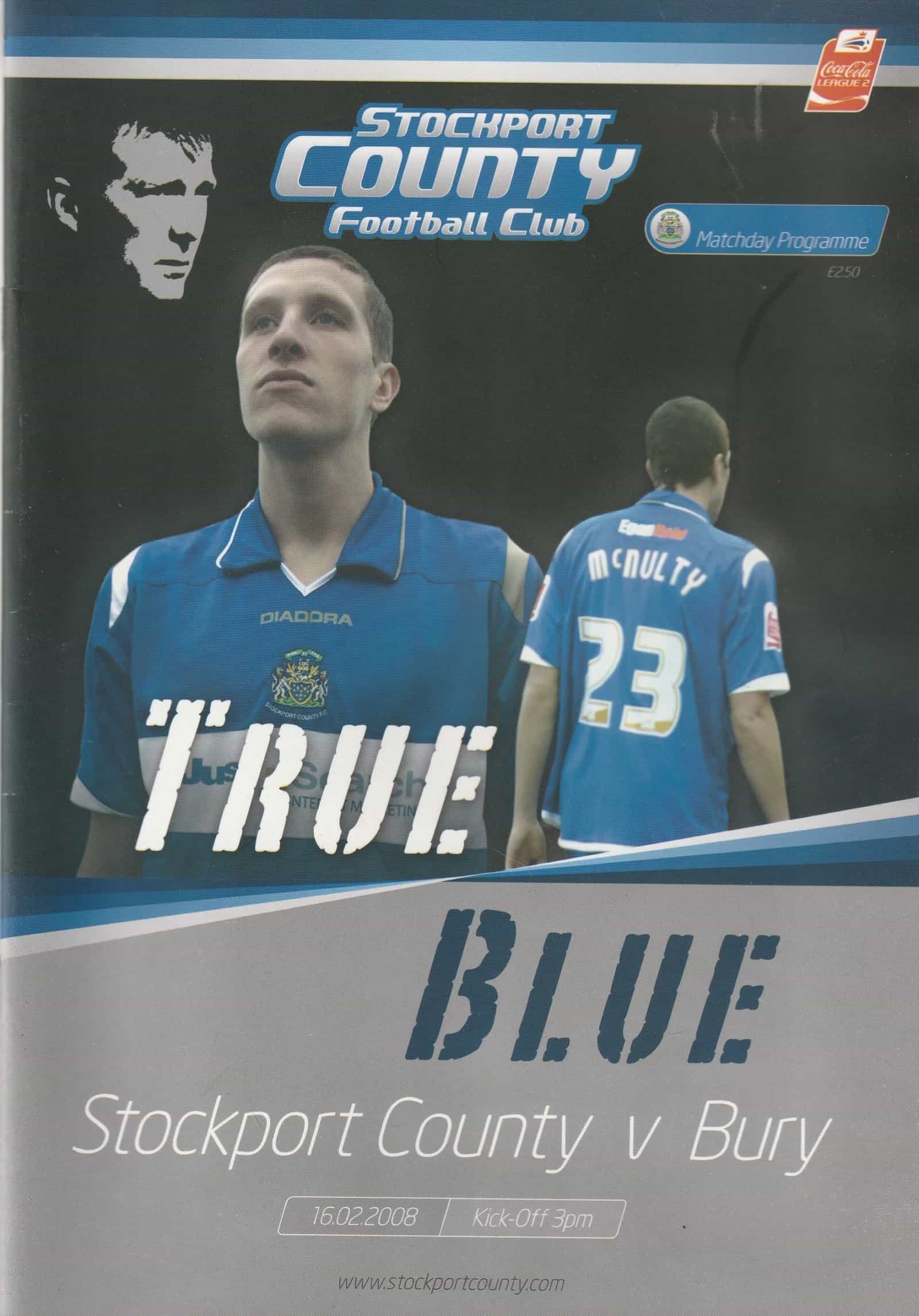 Stockport County v Bury 16-Feb-2008
