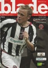 Sheffield United v Bury 19-Sep-2006