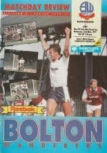 Bolton Wanderers v Bury 22-May-1991