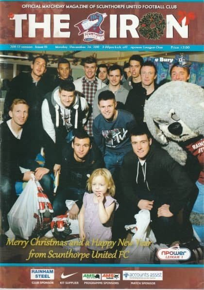 Scunthorpe United v Bury   26-Dec-2011