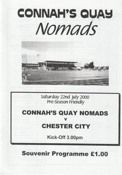 Connahs Quay v Chester City 22-Jul-2000
