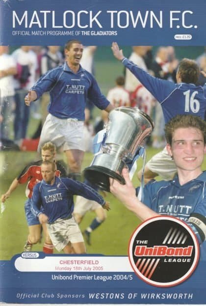 Matlock Town v Chesterfield 18-Jul-2005
