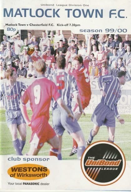 Matlock Town v Chesterfield 2000-01