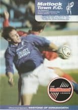 Matlock Town v Chesterfield 20-Jul-2004