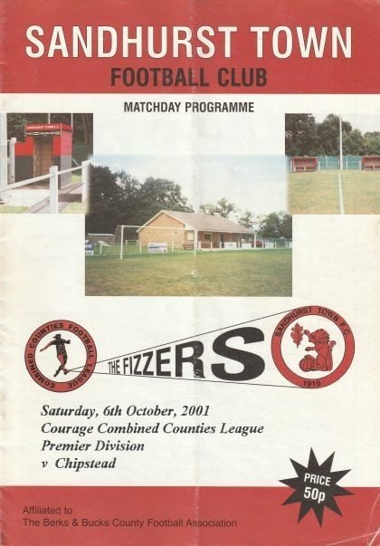 Sandhurst Town v Chipstead 06-Oct-2001