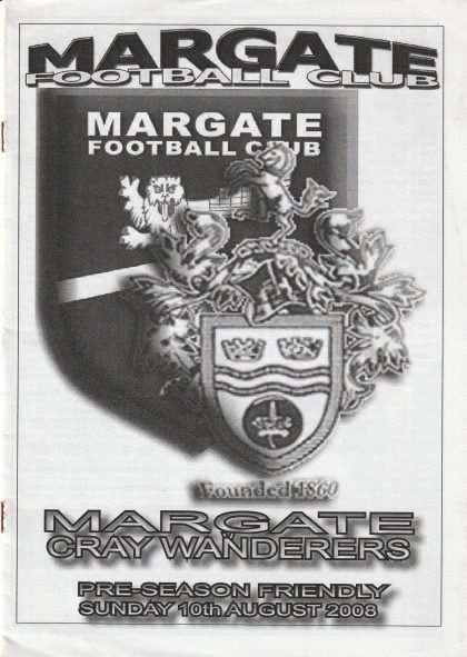 Margate v Cray Wanderers 10-Aug-2008
