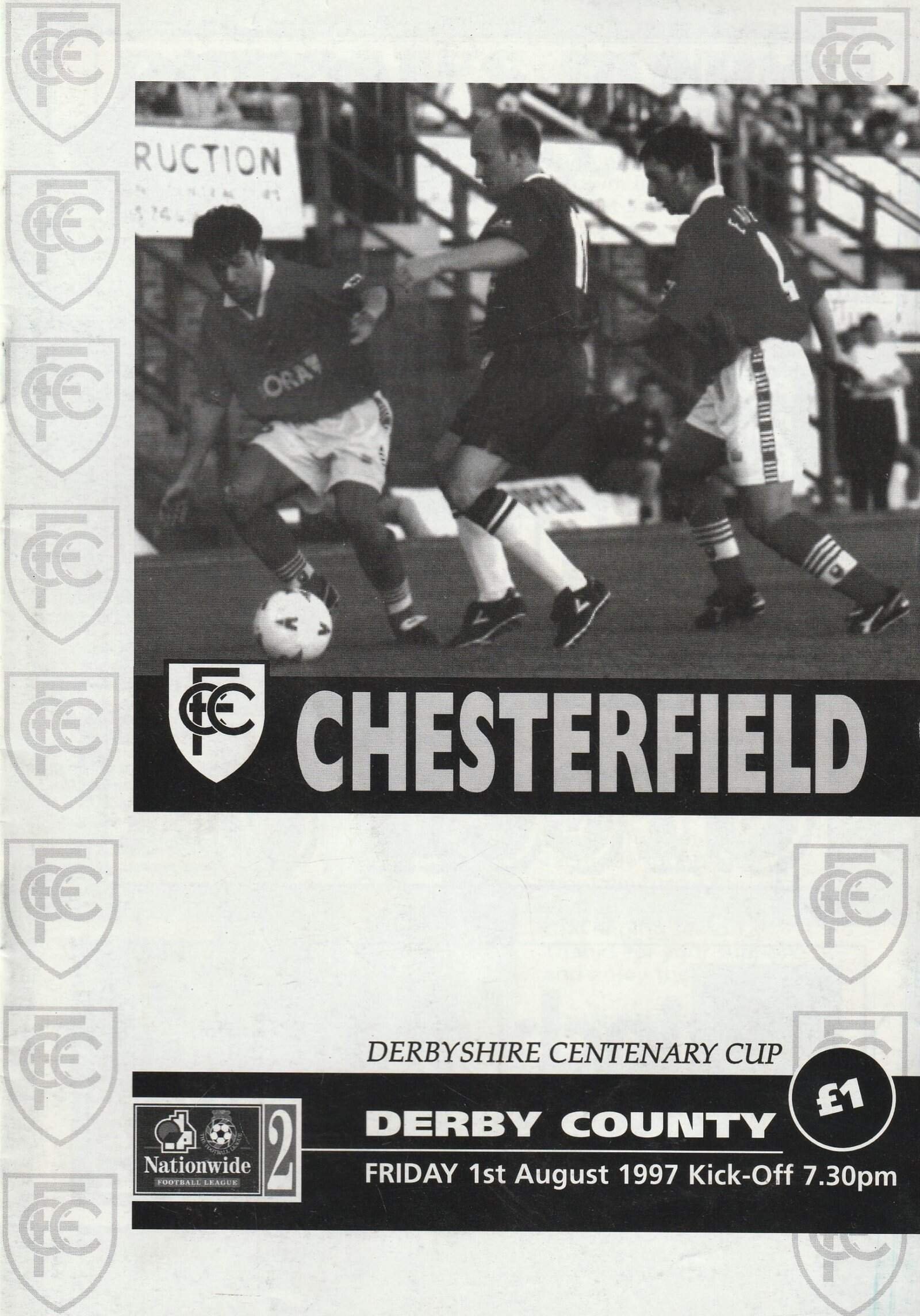 Chesterfield v Derby County 01-Aug-1997