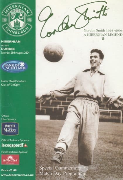 Hibernian v Dundee 28-Aug-2004