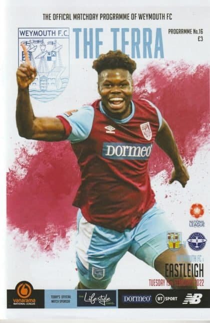 Weymouth v Eastleigh 15-Feb-2022