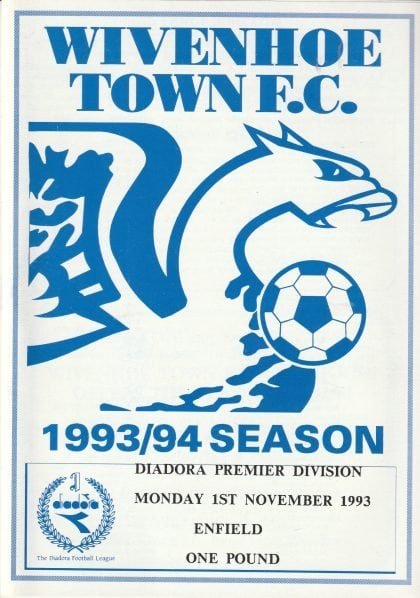 Wivenhoe Town v Enfield 01-Nov-1993