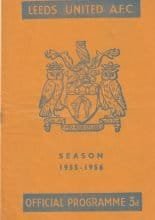 Leeds United v Fulham 02-Apr-1956