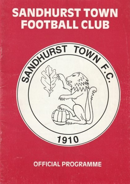 Sandhurst Town v Hartley Wintney  28-Aug-2000