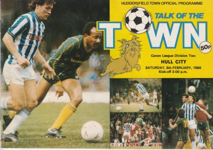 Huddersfield Town v Hull City 08-Feb-1986