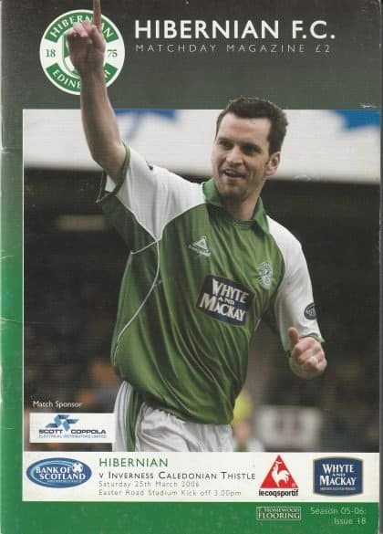 Hibernian v Inverness Caledonian Thistle 25-Mar-2006