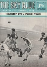 Coventry City v Ipswich Town 30-Nov-1968