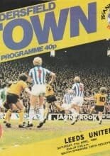 Huddersfield Town v Leeds United 21-Apr-1984