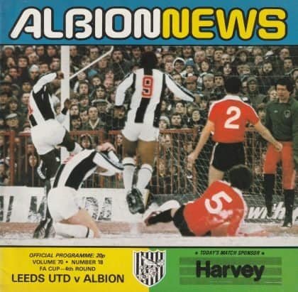 Leeds United v West Bromwich Albion 27-Jan-1979