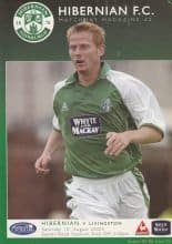 Hibernian v Livingston 03-Aug-2005