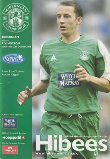 Hibernian v Livingston 27-Oct-2004